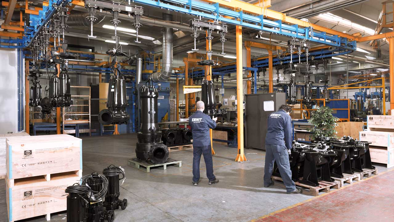 Zenit manufacturing plant Italy